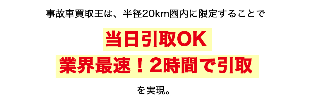 当日取引、最速2時間